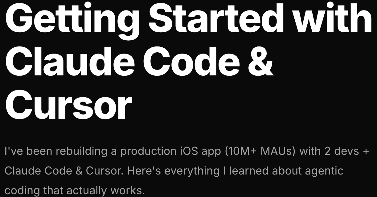 Getting Started with Claude Code & Cursor | Token-Driven Development